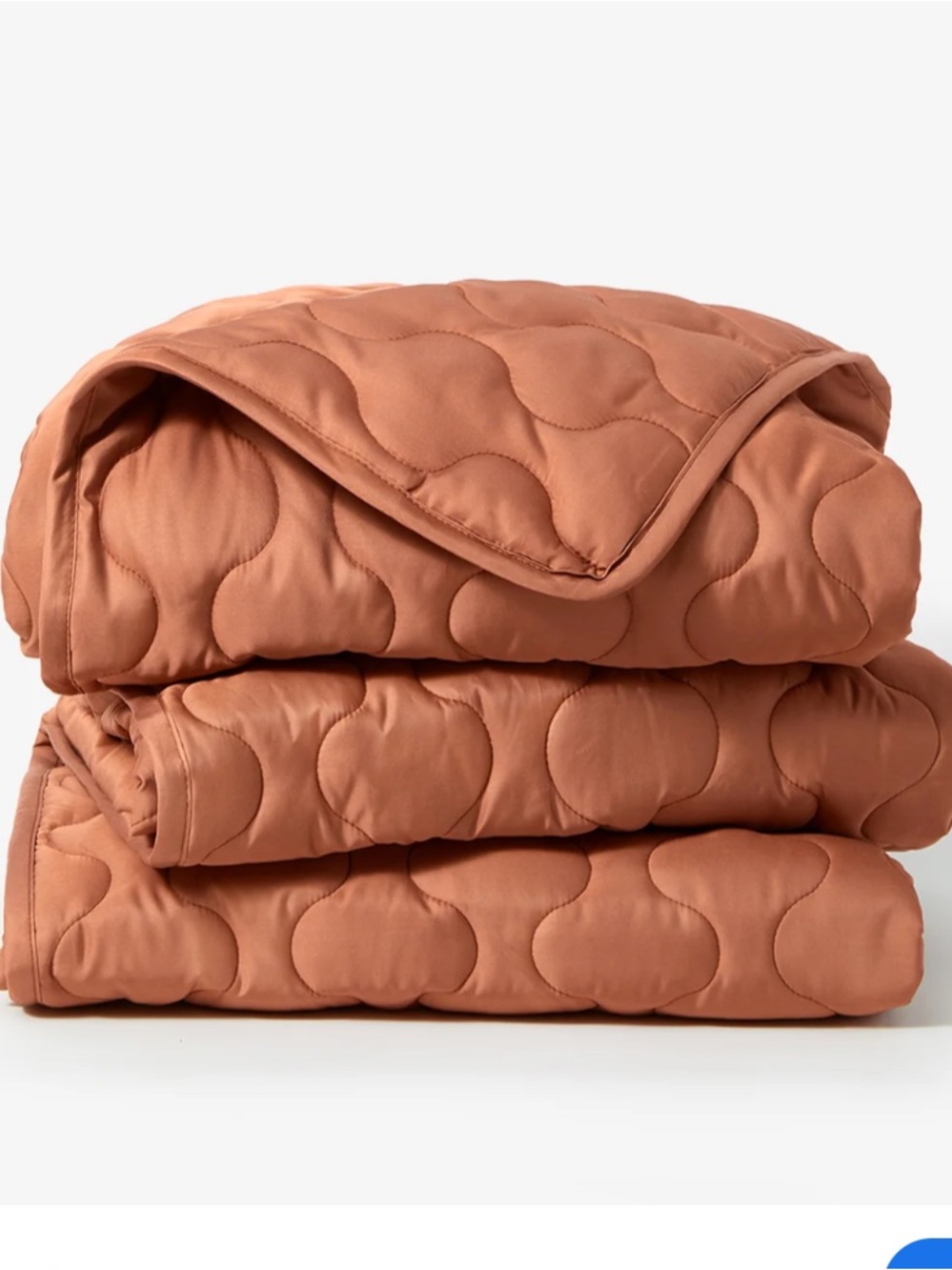 Buffy Puffer Blanket in Earth 70x50